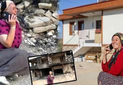 Büyük yangında 'Böyle acı mı olur Allah'ım' diye ağlayan kadın yeni evine kavuştu