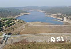 Alibeyköy Barajı son 10 yılın en düşük seviyesinde