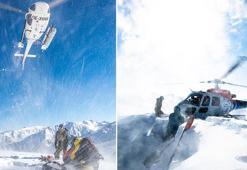 Kaçkar Dağları'nda 'heliski' heyecanına kar ve fırtına engeli