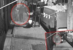 Bağcılar'da binanın kundaklanması kamerada