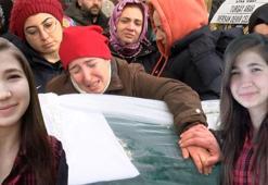 Öldürülen Dilara Gültay, tabutuna sarılı duvağıyla son yolculuğuna uğurlandı