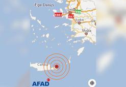 Girit Adası'nda 4.4 büyüklüğündeki deprem, Ege sahillerinden de hissedildi