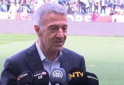 Trabzonspor Başkanı Ağaoğlu: Hocamıza güvenimiz tamdır