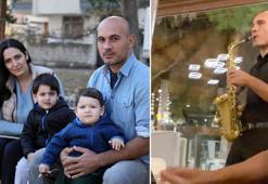 Ahıskalı müzisyenin 'ekmek teknem' dediği saksafonu çalındı