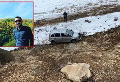 Şarampole yuvarlanan otomobilde mahsur kalan engelli sürücü, donarak öldü