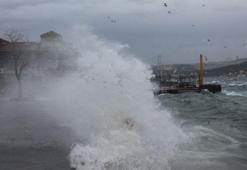 Marmara için ‘kuvvetli rüzgar’ ve ‘fırtına’ uyarısı