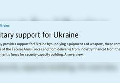 Almanya’dan Ukrayna’ya silah yardımı