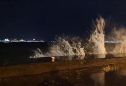 İstanbul'da lodos etkisini sürdürüyor