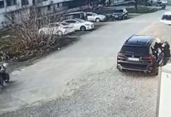 Tuzla'da bankadan çıkanları gasbeden şüpheliler kamerada