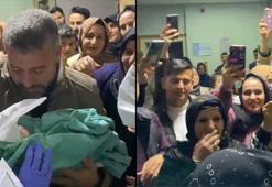 18 yıl sonra çocuk sahibi olan çiftin bebekleri, zılgıtlarla karşılandı