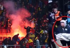 Olaylı İzmir derbisinde işaret fişeği atan sanığa 23 yıla kadar hapis istemi