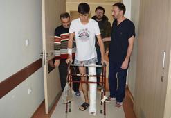 Ayağını çapa makinesine kaptıran Mehmet Ali: Ayağım ters dönmüş bana bakıyordu