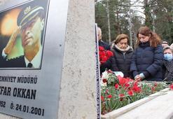 Şehit Emniyet Müdürü Gaffar Okkan, mezarı başında anıldı