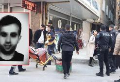 Eşinin boğazını kestikten sonra sağlıkçıları eve alıp, kapıyı kilitlemiş