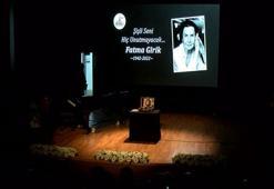 Fatma Girik ölümünün 1’inci yıl dönümünde sevenleri ve dostları tarafından anıldı