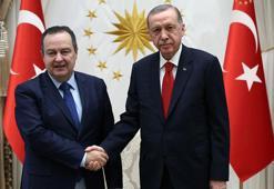 Cumhurbaşkanı Erdoğan, Sırbistan Dışişleri Bakanı Dacic'i kabul etti