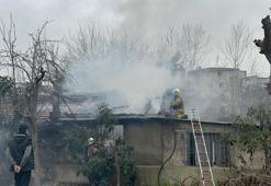 Ataşehir'de gecekondu yangını