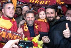 Galatasaray kafilesi Giresun'da