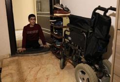 Engelli İbrahim'in eli, ayağı olan sandalyesinin aküsü çalındı