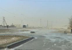 Moğolistan’da kum fırtınası