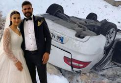 Düğün dönüşü kaza; Gamze öğretmen öldü, eşi ve iki arkadaşı yaralı