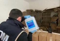 İzmir'de 1 ton sahte etil alkol ele geçirildi