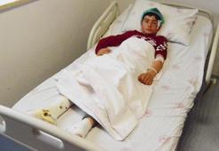 Koyun otlatan Kemal, pitbull saldırısında yaralandı