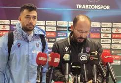 Trabzonspor'da futbolcular, Antalyaspor galibiyetini değerlendirdi