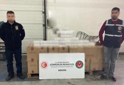 Gümrük ekiplerinden 2,7 milyon liralık kaçak elektronik sigara tütünü operasyonu