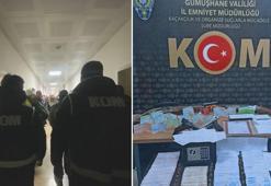 Gümüşhane’de 'tefeci' operasyonu: 23 gözaltı