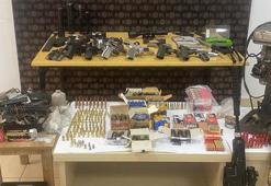 Edirne’de ‘ahır’ süsü verilmiş silah imalathanesine baskın; 1 tutuklama