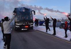 Beşiktaş kafilesi Sivas'ta