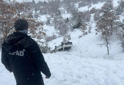 Tunceli'de otomobil şarampole yuvarlandı: 1 yaralı