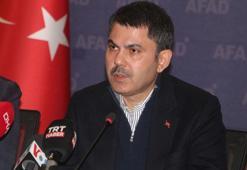 Bakan Kurum: Hasarlı evlere girilmesin, resmi kanallarımız dışında hiçbir habere itibar edilmesin