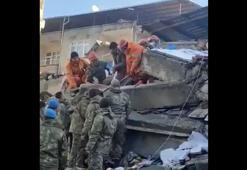 MSB: Hatay'da, enkaz altındaki Buse kurtarıldı