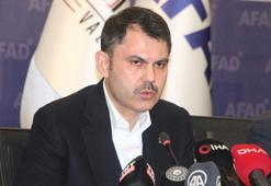 Bakan Kurum: Deprem 1000 kilometrekarelik bir alanı etkiledi