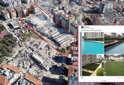 'Cennetten bir kare' diye reklamı yapılan 250 daireli rezidans, depremde yerle bir oldu
