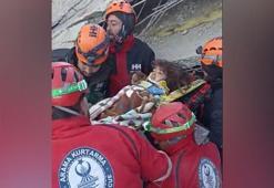 8 yaşındaki Zübeyde, 61 saat sonra sağ kurtarıldı