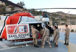 Adana’dan 450 jeneratör helikopterlerle Hatay’a götürüldü