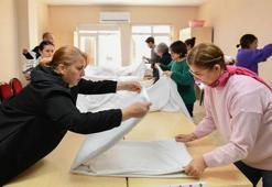 Deprem bölgesine kefen hazırlıyorlar