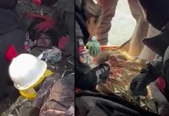 Suriyeli Fatma, 104'üncü saatte enkazdan kurtarıldı