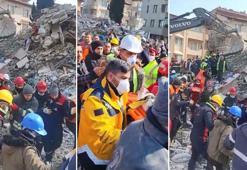 Enkaz altında kalan 2 aylık bebek, 128 saat sonra sağ çıkarıldı