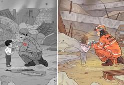 Güney Koreli çizerden anlamlı paylaşım