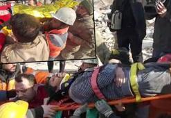 4 yaşındaki Şengül ve babası, 132'nci saatte enkazdan kurtarıldı