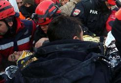 Depreme markette yakalanan Melisa, 123 saat sonra kurtarıldı