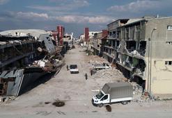 Antakya Sanayi Sitesi, depremde harabeye döndü