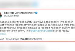 ABD Savunma Bakanlığı: Michigan üzerine uçan cisim düşürüldü