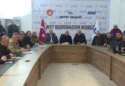 Hatay'da Afet Koordinasyon ve Planlama Toplantısı yapıldı