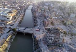 Antakya'daki büyük yıkım dron ile görüntülendi