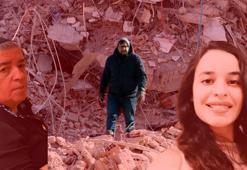 Enkaz başında depremde ölen annesi ile kardeşinin hatıralarını bekliyor